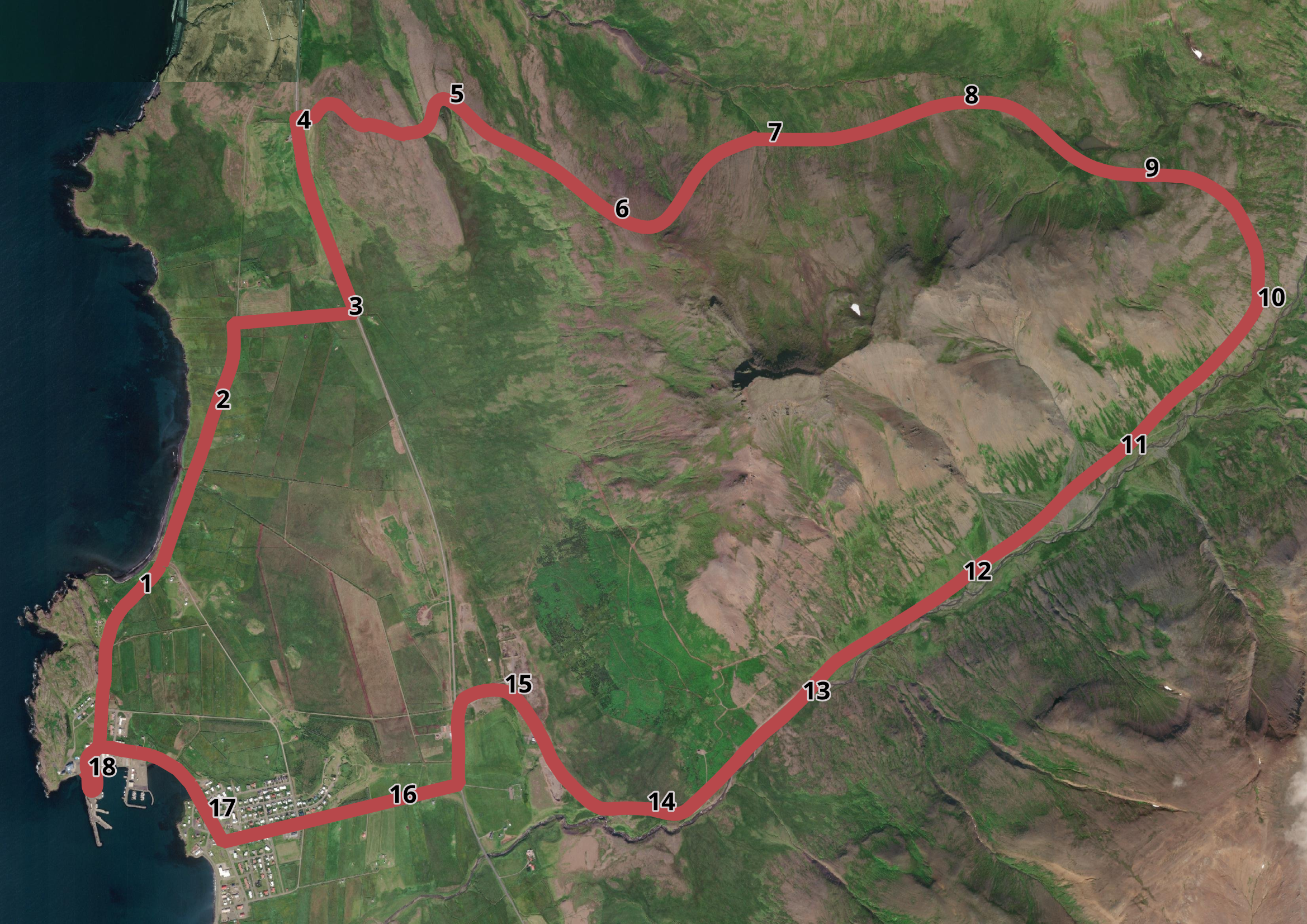 Utanvegahlaupið – 13,5 km