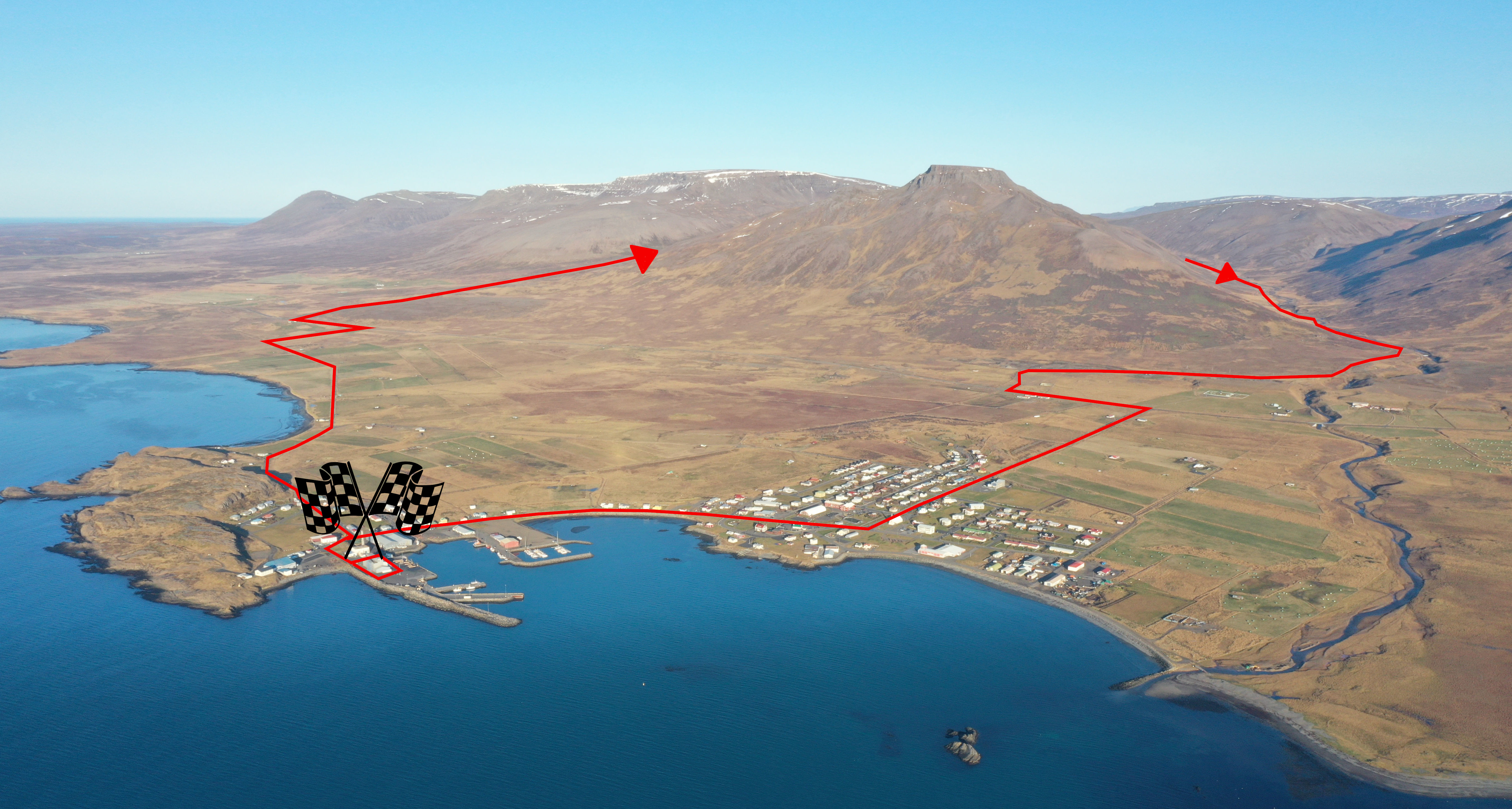 Skagastrandarhlaupið nálgast – brautirnar eru tilbúnar